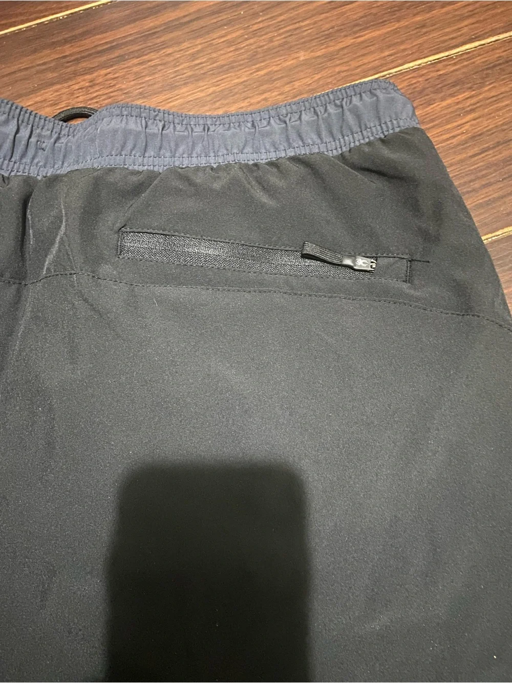 SPYDER Men's Swim Shorts Quick Dry UPF30 Zip Pocket Liner Trunk BLACK 7.5